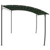 Gazebo 4 X 3 X 2.55 M Green Fabric and Aluminum 180 Gsm