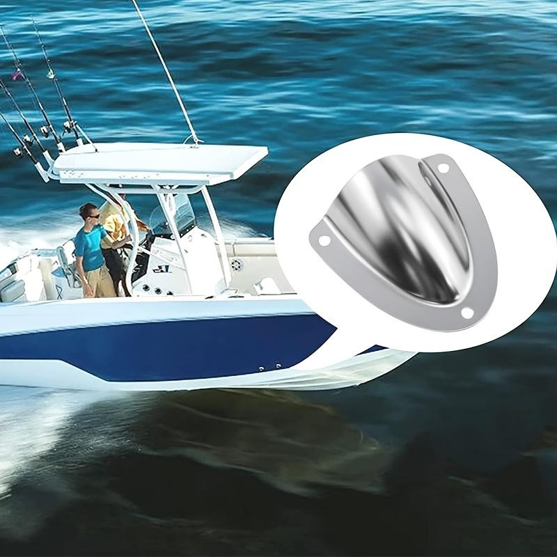 2 BUC Acoperitoare Guri de Ventilație Tip Scoică din Oțel Inoxidabil, Protector Găură Cablu pentru Barcă Iaht Caiac Accesorii Marine