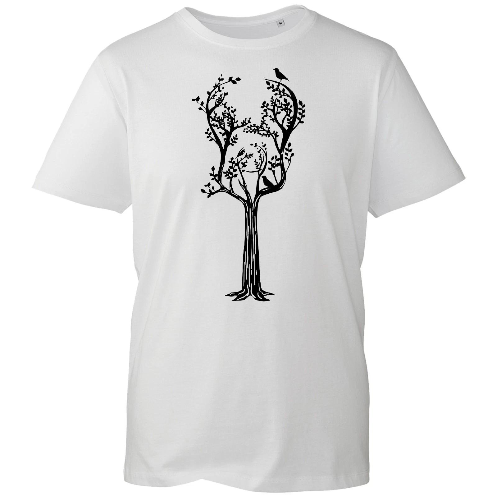 Guitar Acoustic Tree T-shirt Music Lovers Guitarist Top Men s Unisex Gift Tee M