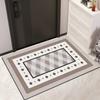 Light Luxury Simple Carpet Entry Door Thickened Silk Floor Mat Can Be Cut Into The Door Home Foot Mat Dirty Wear-resistant Door Mat