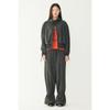 Shirred Sleeve Hooded Zip Up Jumper 9106313003