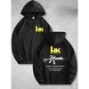 Men Vintage HK Tactical Graphic Hoodie Pullover Print Street Drawstring Hood Cotton Sweatshirt Fall Winter Hoodie for Unseix