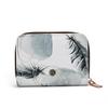 Women Flower Printed 11 Cards Slot Card Bag Case Fashion Retro Zipper Card Wallet ID Holder Credit Card Holder Badge Holder
