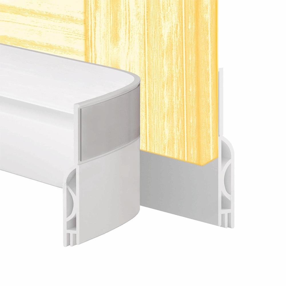 Self-adhesive Door Bottom Sealing Strip Soundproof Weather Stripping Draught Excluder Living Room