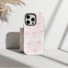 Pink Bow Pattern 2-in-1 Phone Case Suitable for iPhone 17 16 15 14 13 12 11 Pro/Max/Plus Anti Drop and Shockproof Back Cover