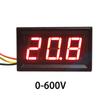 1.16'' DC 1-611V Digital Voltmeter Red Green Blue LED Display Voltage Meter Tester Detector 1 Wire DC 1.1-11V Supply Electricity