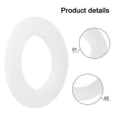 Silicone Ring Gasket Replacement Bathroom Basin Drain Ring Ring Gasket Washbasin Sink Pop Up Plug Cap Washer Seal