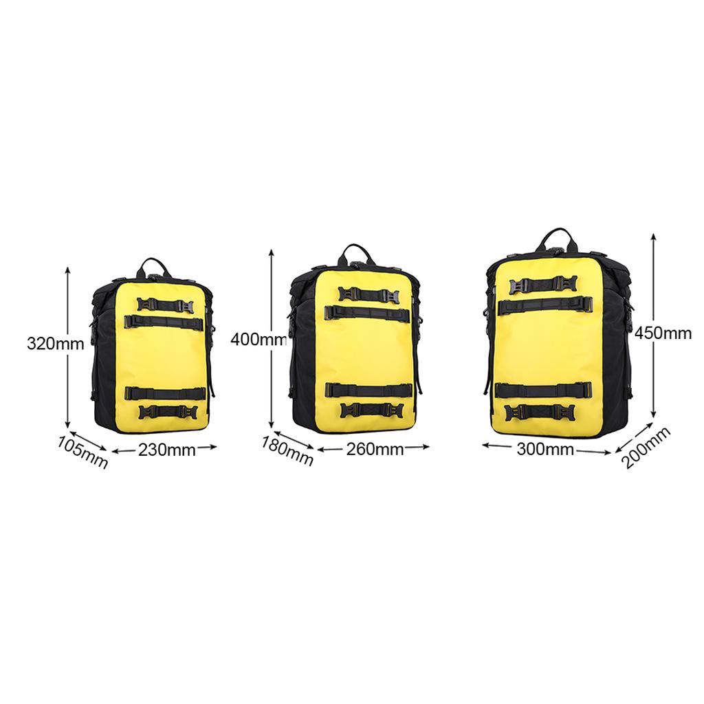 Large Capacity Motorcycle Bag Water tight Luggage Pack Multi Function Motorbike Saddle Rack Luggage Bags
