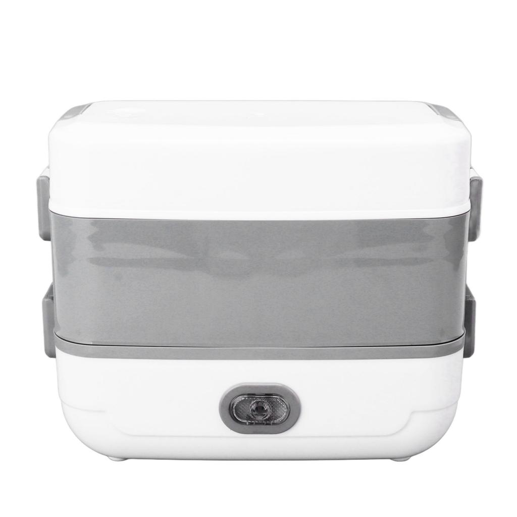 Electric Lunch Box 2 Layers 4 Stainless Steel Inner Liner Portable Leakproof Heated Lunch Box for