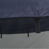 4 Bow Bimini Top with Mesh Side Panels 243 x (170 182) x 137 cm