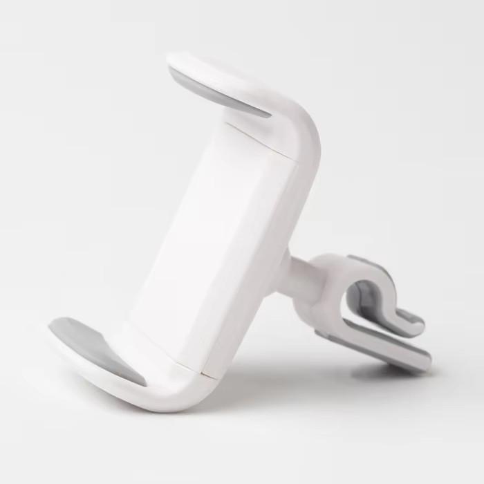 Universal Car Air Vent Phone Holder - Snap-on Dashboard Mount for Navigation Air Vent Mount белый