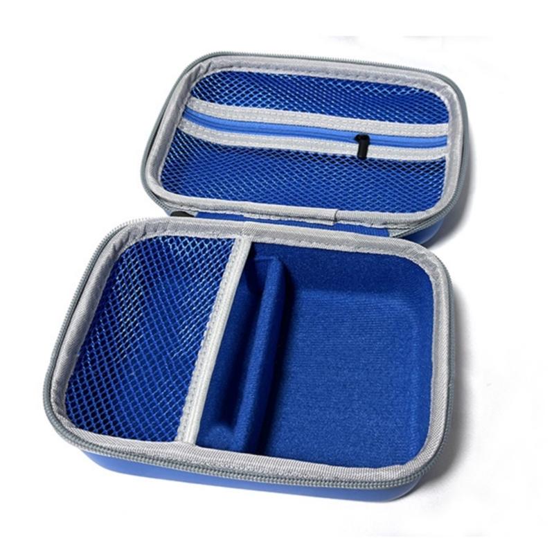 Hard Shell Digital Camera Case Small Travel Camera Storage Holder for Seckton Deker Memory Card Charging Adapter