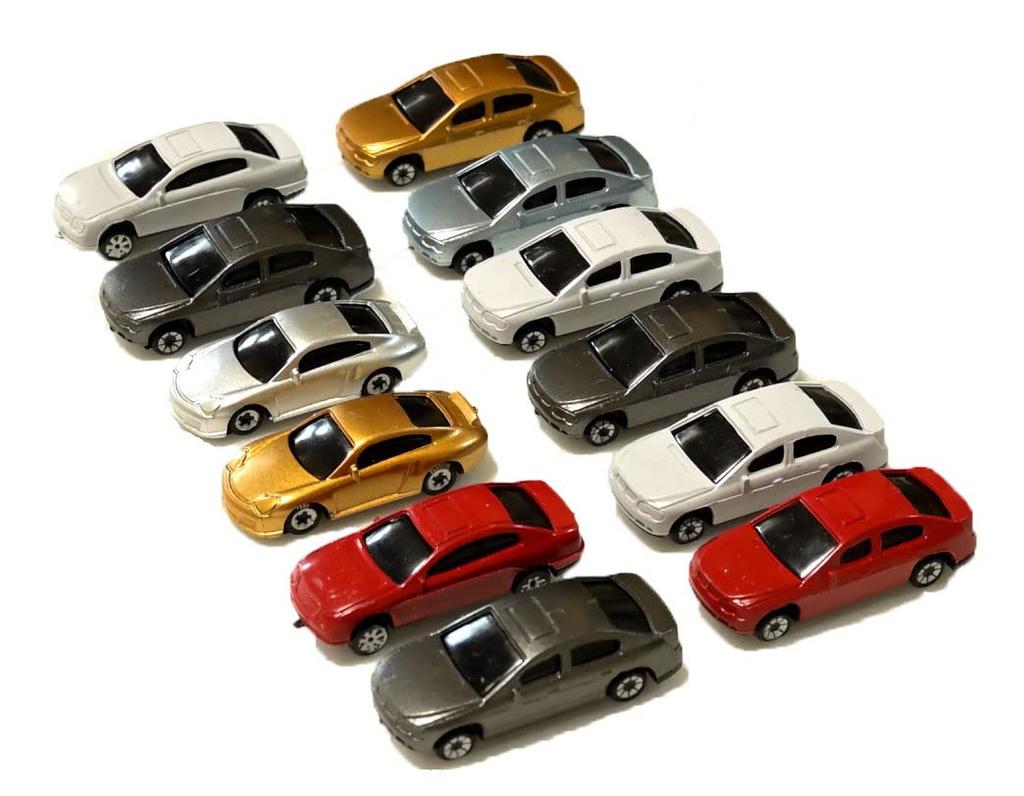 Diorama Set of Miniature Cars and Palm Perfect for Railway Architectural Models and Layouts People, Trees, 1/100 Scale, Models,