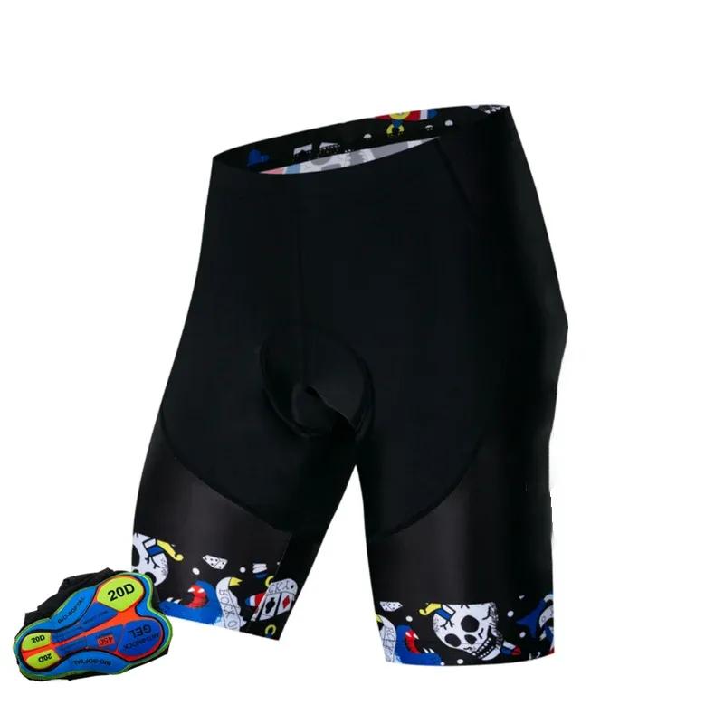 Pantaloncini da Ciclismo ad Alta Vendita Protezione Solare Mountain Bike Corti Asciugatura Rapida Pantaloni da Bicicletta Abbigliamento MTB Estivi Traspiranti Per Uomo