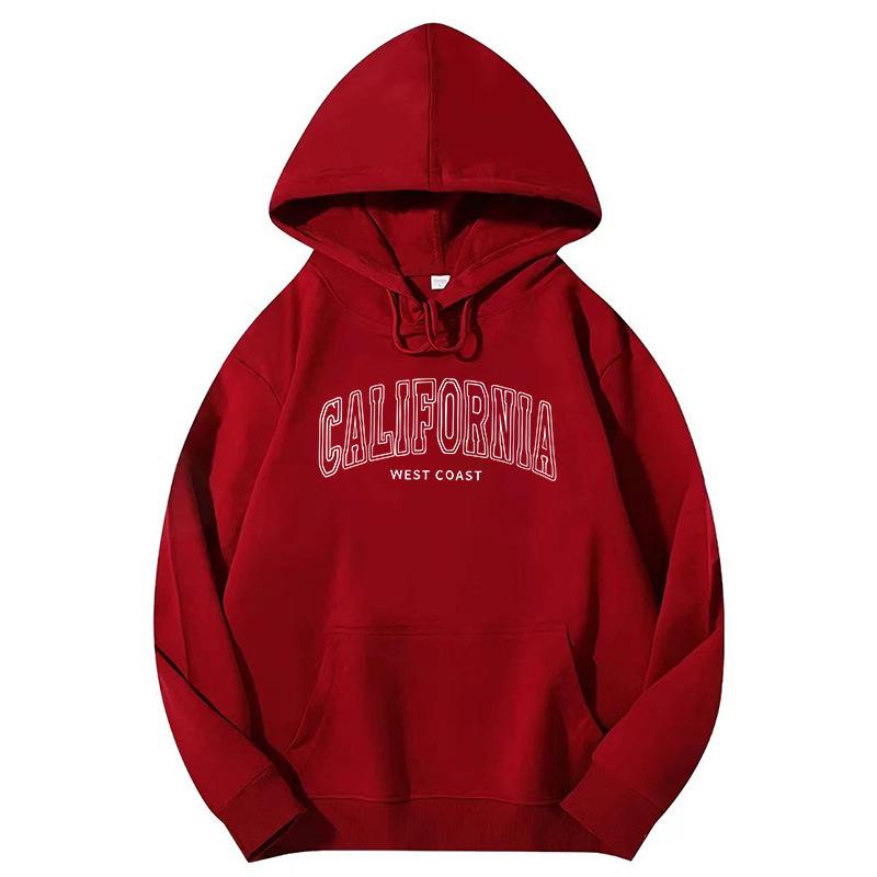 Unisex Casual Letter Print Spring/Autumn Hoodie