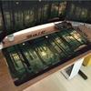 Lofi Desk Mat Aesthetic Mousepad Cozy Cute Extended Gaming DeskmatPlay Matt Green Cottagecore Dark Academia Cat Tapis De Sour