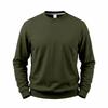 Men's Crewneck Sweatshirt Loose Fit Color Casual Everyday Wear