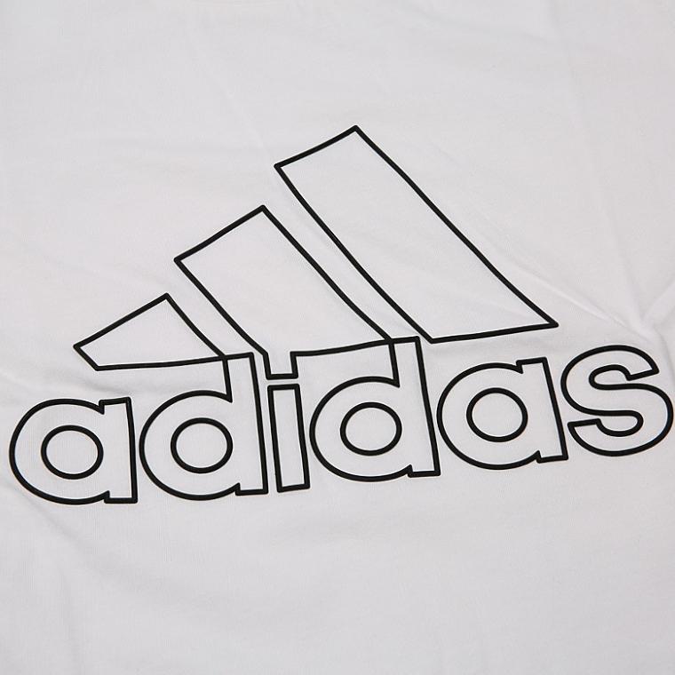 Adidas Gfx Ss T Id Letter Print Soft Crew Neck Short Sleeve Women T-Shirts White CZ5040