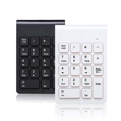 2.4G Computer Peripherals Ultra-Thin USB Digital Keyboard Number Pad Numeric Keypad 18 Keys