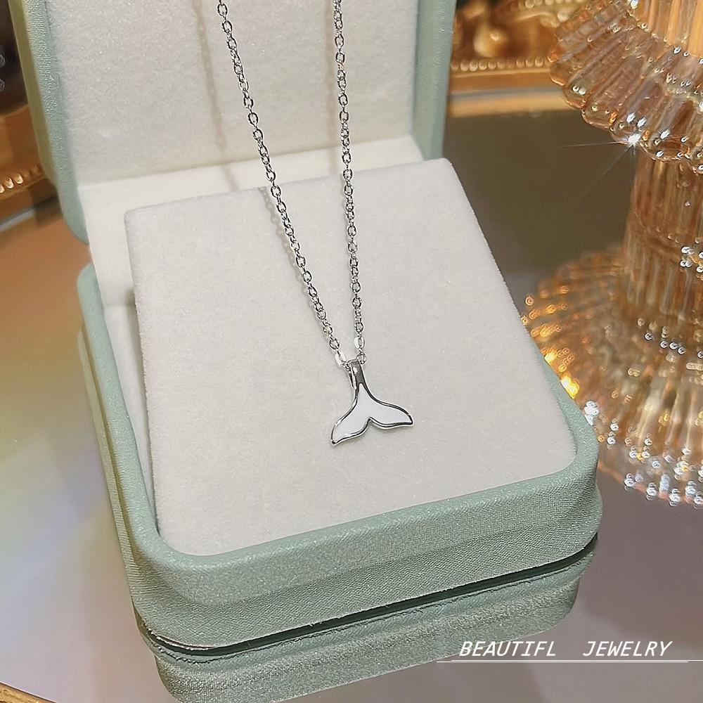 Высококлассное ожерелье-подвеска из титановой стали - Универсальное, не выцветающее, нишевая мода для женщин