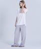 Basic House Women'S French Terry Relaxed Fit Sweatpants Melange Grey Lapt0203