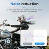 Helm-Bluetooth-Headset für Motorrad, kabellos, Bluetooth 5.0, Musik-Headset, Freisprechfunktion, wasserdicht, mit Lichtern, Moto-Ohrhörer, 1000 mAh Akku, BT31