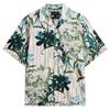 Mens Floral Relaxed Fit Shirt