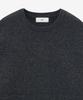 Tienjiti Wool Blended Round Neck Sweater (Dark Gray) Tnsw5F105Cg