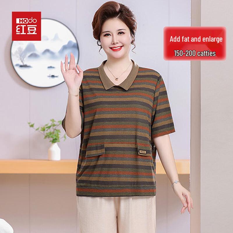 Hodo Women s Plus Size Knit Short Sleeve Top & Set 8XL
