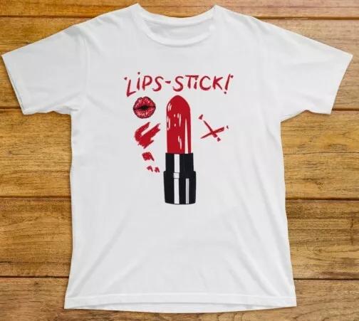 

Lips Stick T Shirt 671 Retro 1980s Style Design Kate Bush Lipstick Babooshka New XL