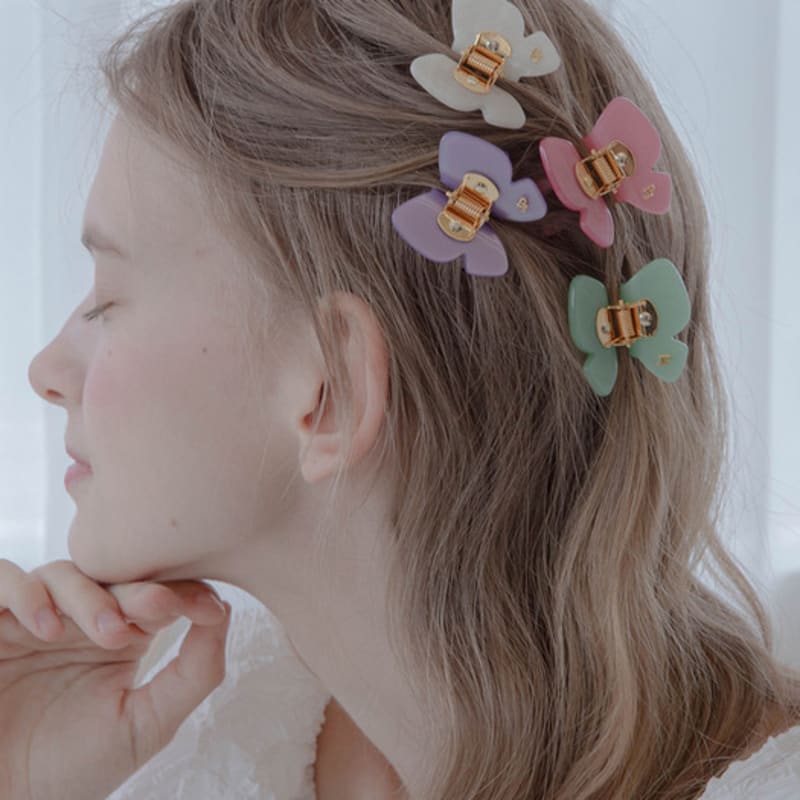 

Jean Paul Clarisse Petite Butterfly Clip DESA033-0 PURPLE