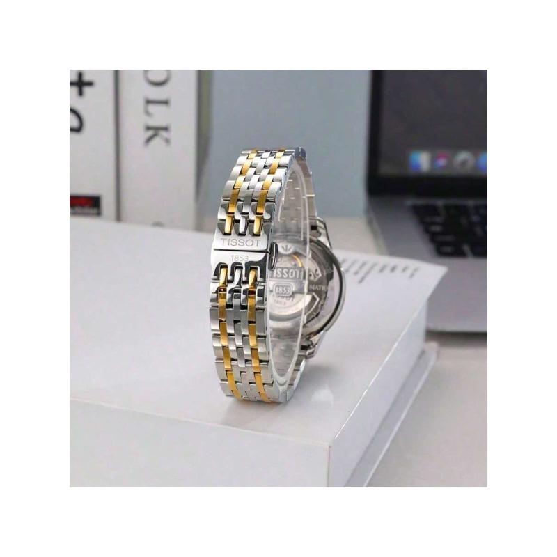 Tissot Beyaz Kadranlı, Küçük Saniye Kollu Erkek Otomatik Le Locle Saat, Model T006.428.22.038.01