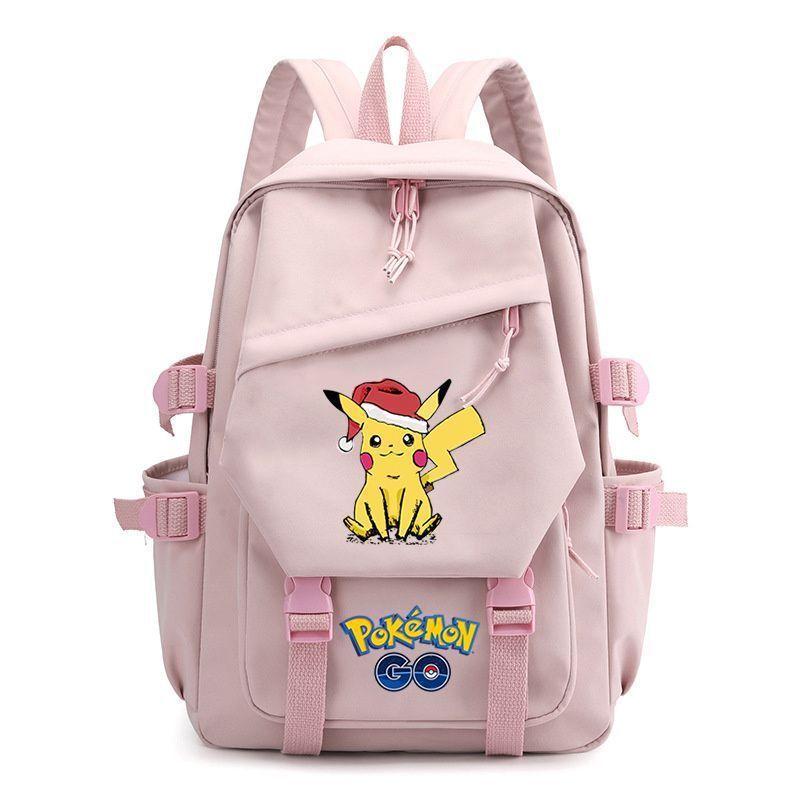 Pokémon Peripheral Backpack Large Capacity School Bag Student Fashion Cartoon Backpack