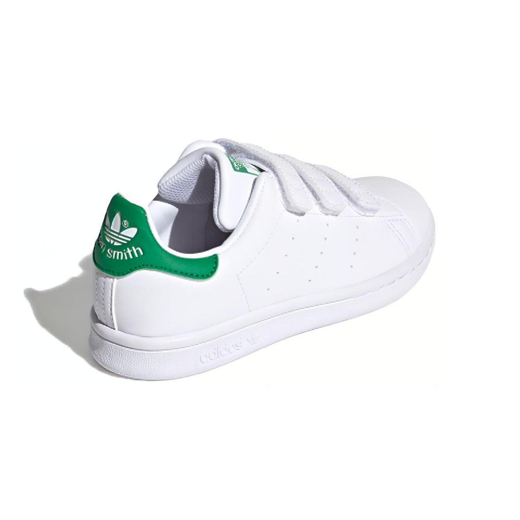 Adidas Stan Smith Strap Cloud White Green PS FX7534