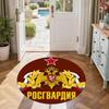 Eagle Round Office Rug Design for Game Room Dormitory Entryway Outdoor Antislip Round Carpet Decorate Offices Perfect Gift for Friends Family