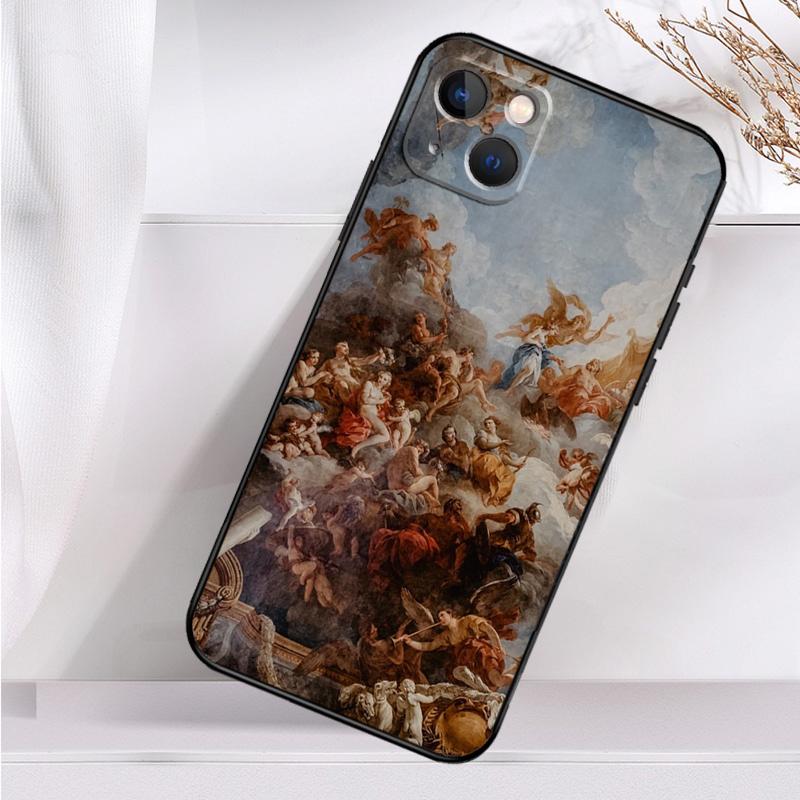 Renaissance Art Paint Shockproof Case For iPhone 17 11 14 15 16 Pro Max Plus 12 13 Mini 16e 17 Air Phone Cover