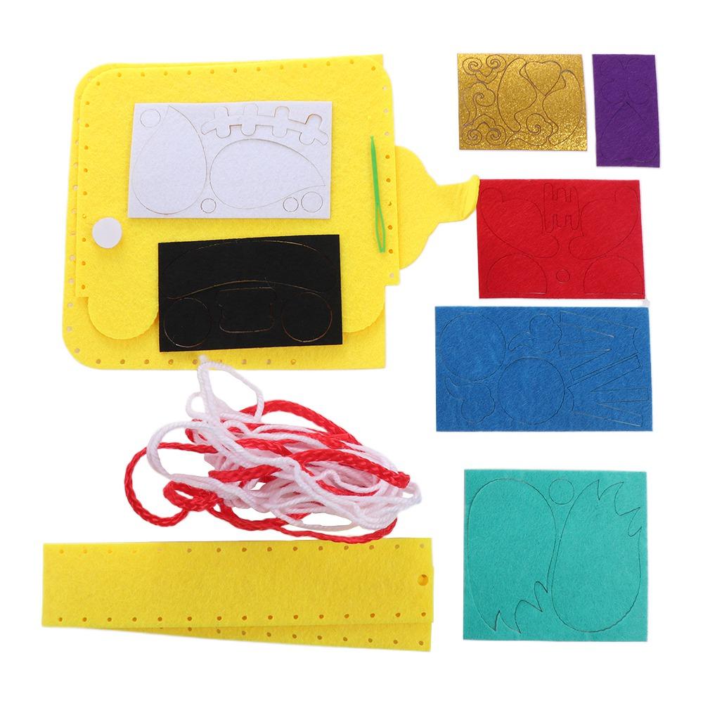 Non-woven Fabric DIY Dragon Bag Toy Chinese Style New Year Portable Handbag  Party