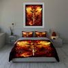 Fiery Dragon Design. Bedding Duvet Cover Sets Duvet Covers Pillowcases Gifts (1 * Duvet Cover 2 * Pillowcases, Without Duvet Insert)