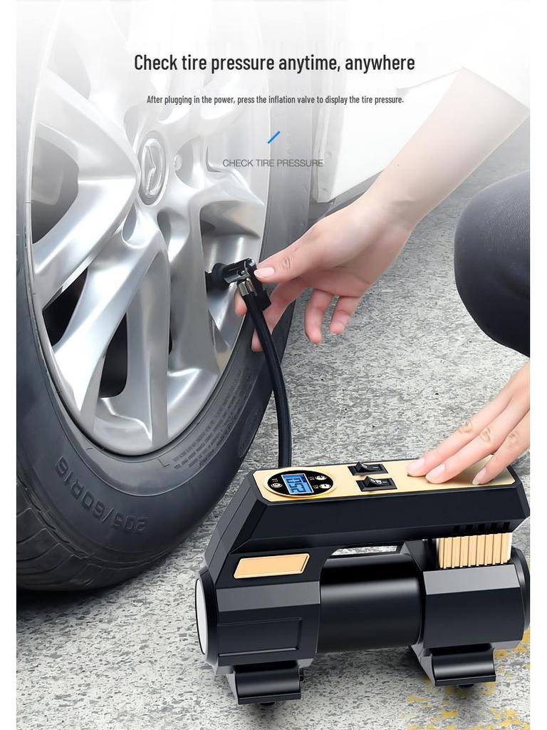 12V Portable Electric Car Tire Inflator