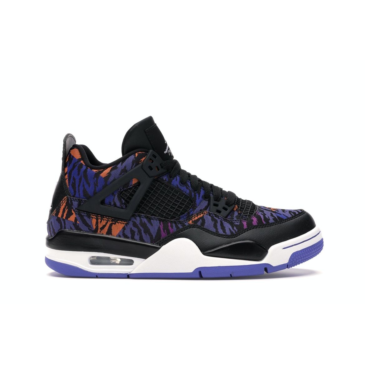 

Детские кроссовки Air Jordan 4 Retro SE GG Rush Violet Purple Black White BQ9043-005