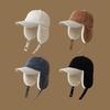 Autumn Winter Fleece Lamb Wool Baseball Cap for Women, Outdoor Warm Fleece Hat, Windproof Earflap Thermal Baseball Cap Unisex