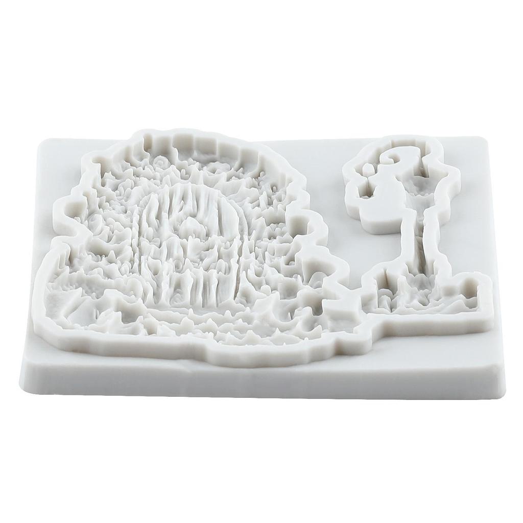 Fairy Garden Door Silicone Mold Street Lamp Fondant Molds Cake Decorating Tools Cupcake Topper Candy Resin Clay Chocolate Gumpaste Mold