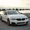 For BMW 4 Series F32 F33 F36 M-Tech 2014-2020 Car Front Bumper Splitter Lip Front Blade Body kits Side Splitter Trim Accessories