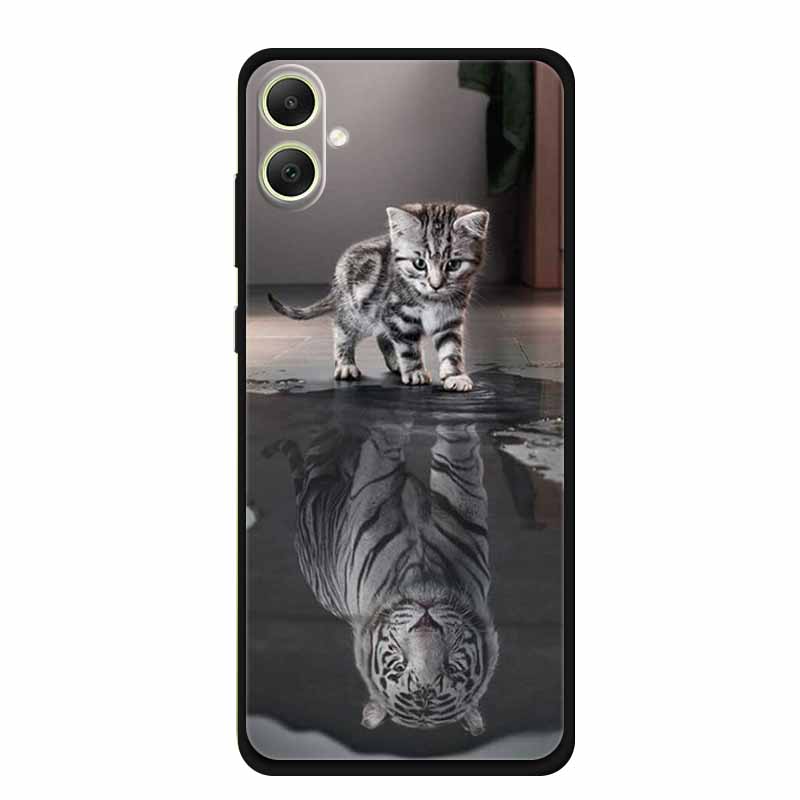 For Samsung Galaxy A05 F05 M05 Case A 05 Coque Black Silicone TPU Soft Back Cover Case For Samsung Galaxy A06 M06 F06 Phone Case
