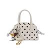 Pu Dot Pattern Mini Crossbody Bag For Daily Casual Womens Fashion