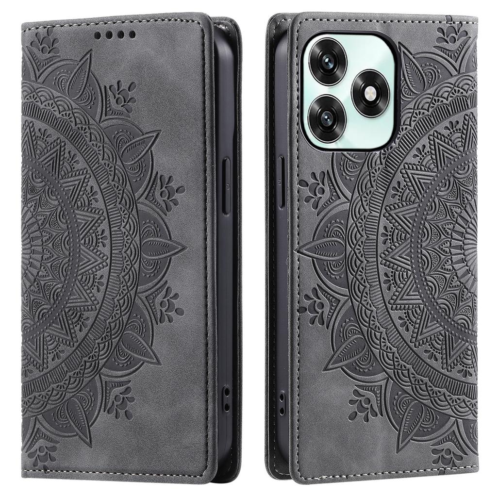 Phone Case For Honor Play10A 4G / X5c Plus 4G / X5c 4G Magnetic Closing Leather Phone Cover Pattern Imprinted