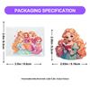 50 Fairy Tale Princess Series Transparent Waterproof Stickers Children's Reward Stickers DIY Mobile Phone Case Water Cup Decoration