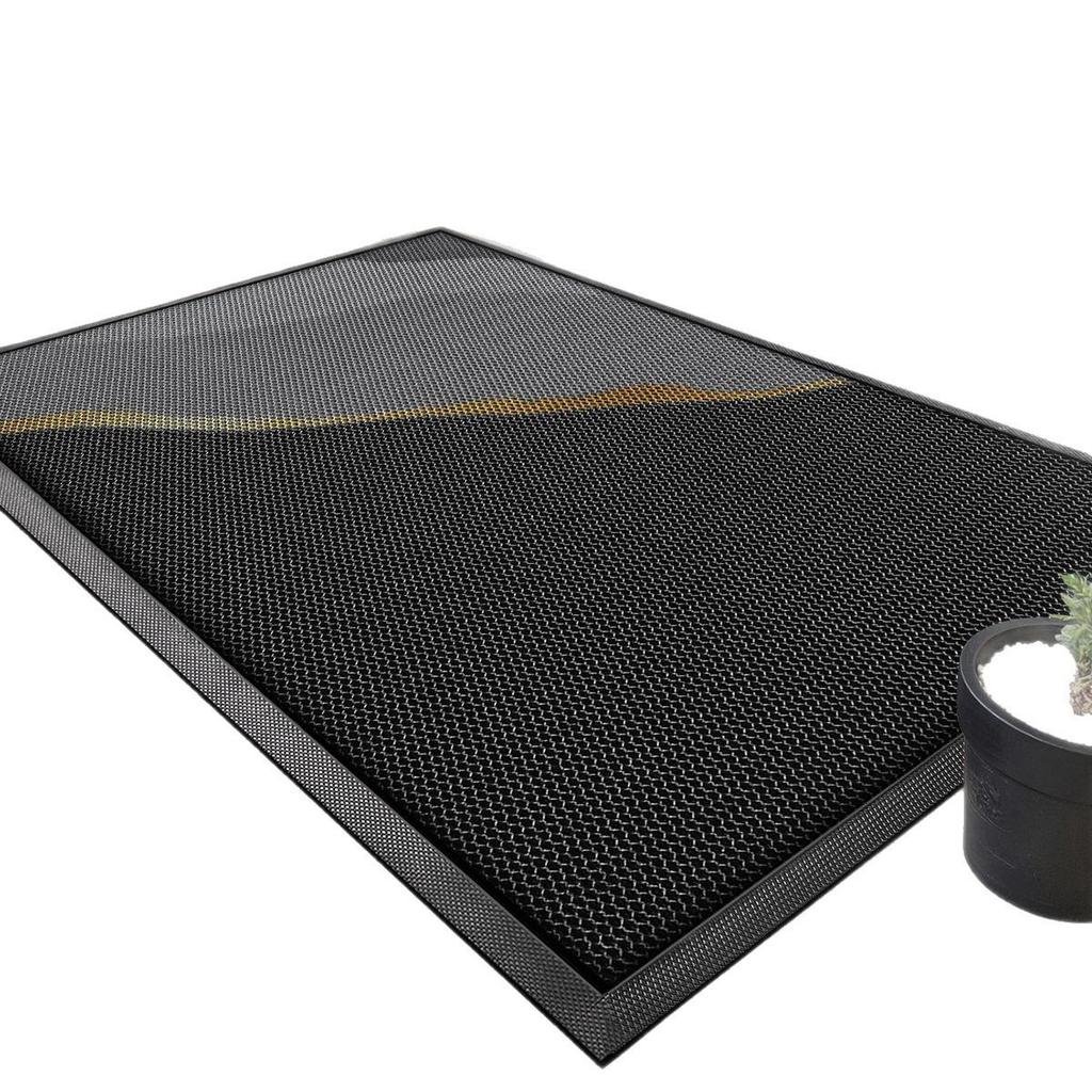Villa Entry Mat: Durable, Non-Slip, Mud Scraper with Easy-Clean Elastic Mesh