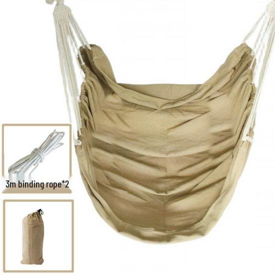 College Dorm Hanging Chair, Hammock & Rocking Basket for Indoors/Outdoors