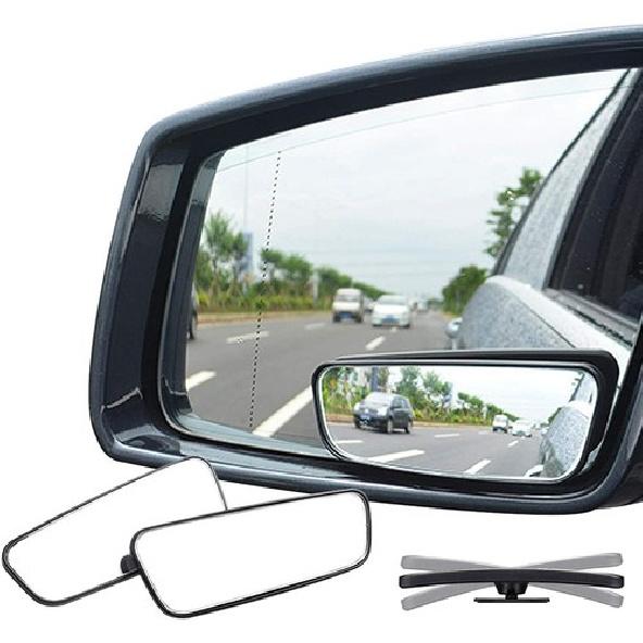 2pcs Auto 360° Wide Angle Convex Rear View Side Car Truck SUV Blind Spot Mirror
